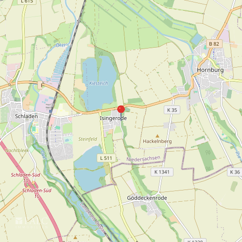 Lage in Schladen - Isingerode